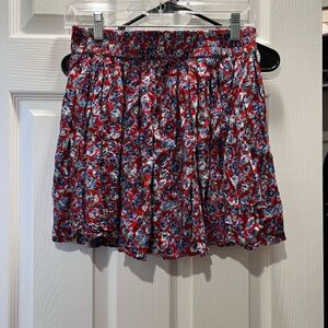 Floral circle skirt.